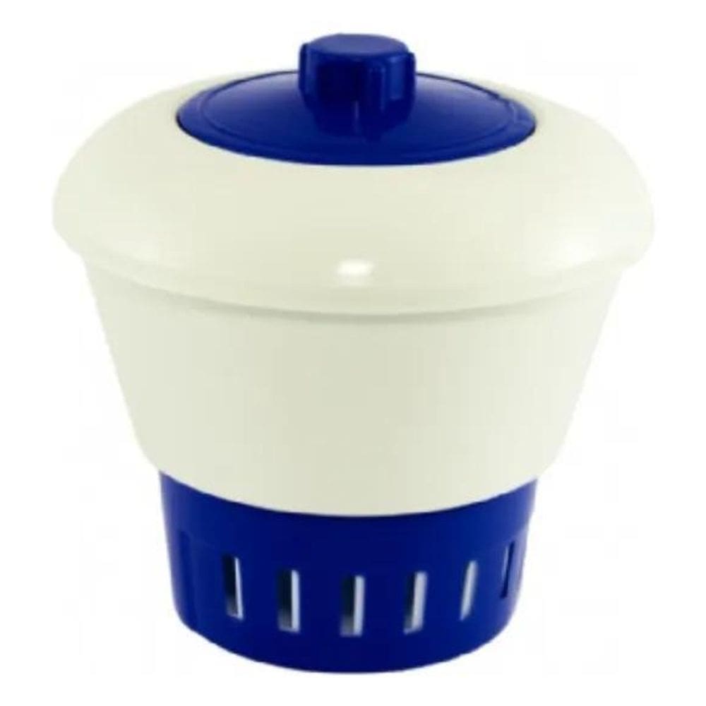 2X Clorador Flutuante Médio Para Pastilhas De Cloro Piscina