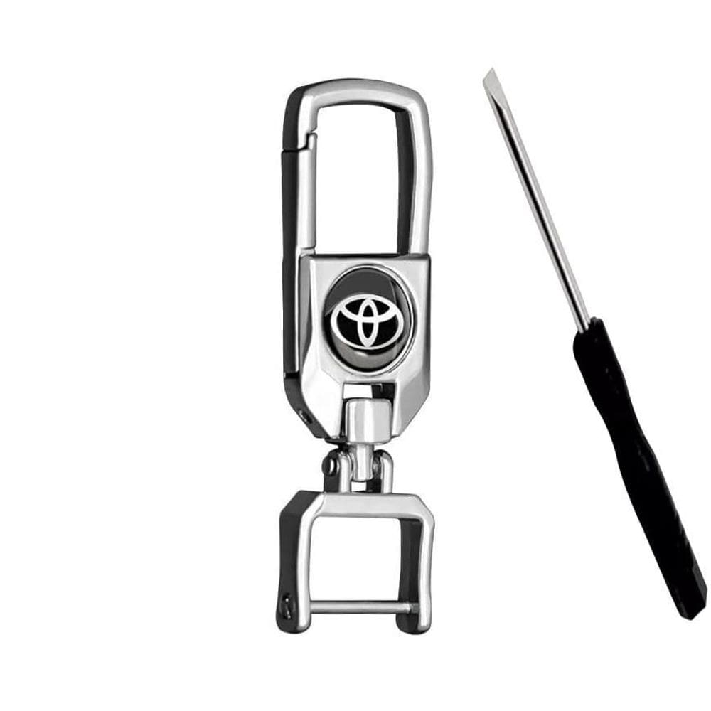 Chaveiro Toyota Corolla Cross Camry Etios Yaris - Luxo A