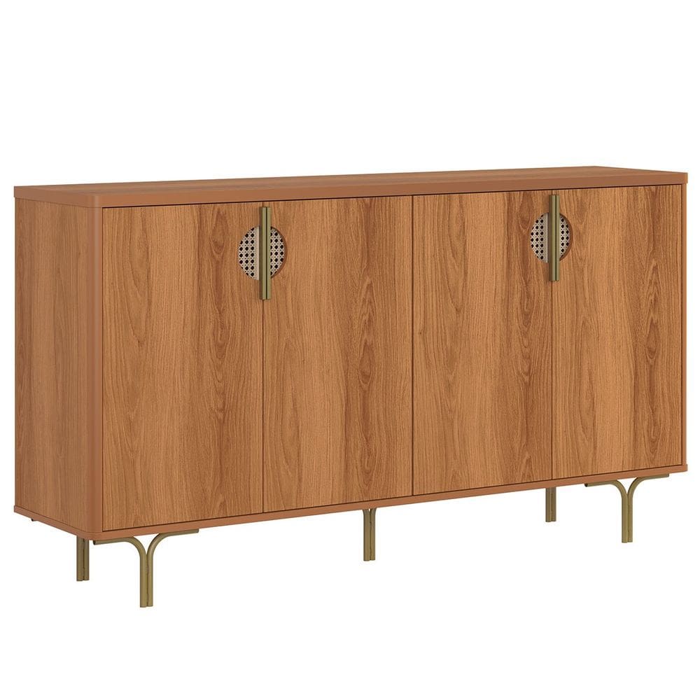 Buffet Aparador para Sala de Jantar 4 Portas Marella