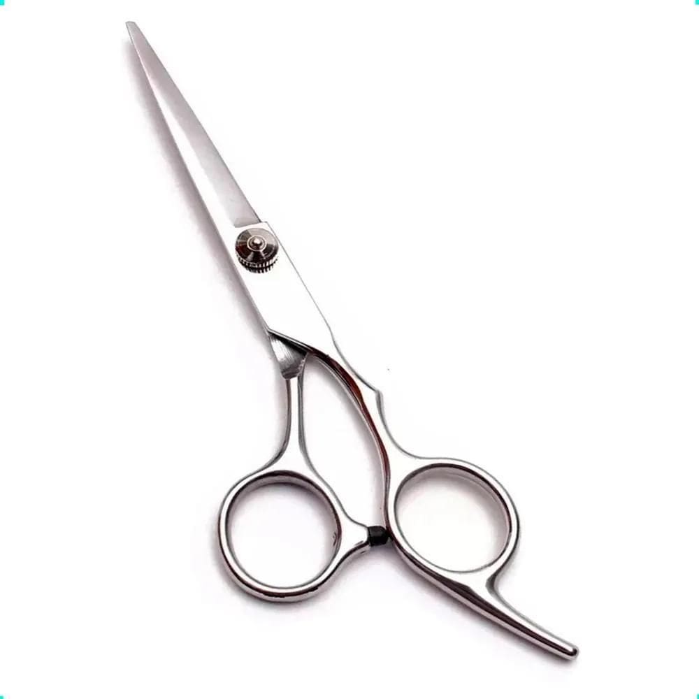 Tesoura Cortar Cabelo Profissional Kit Fio Navalha Barbearia