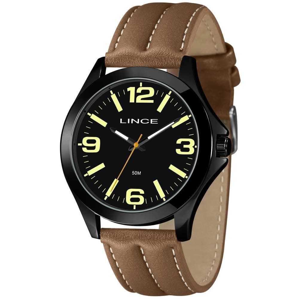 Relógio Lince Masculino Mrc4755l48 P2nx 50m - Marrom