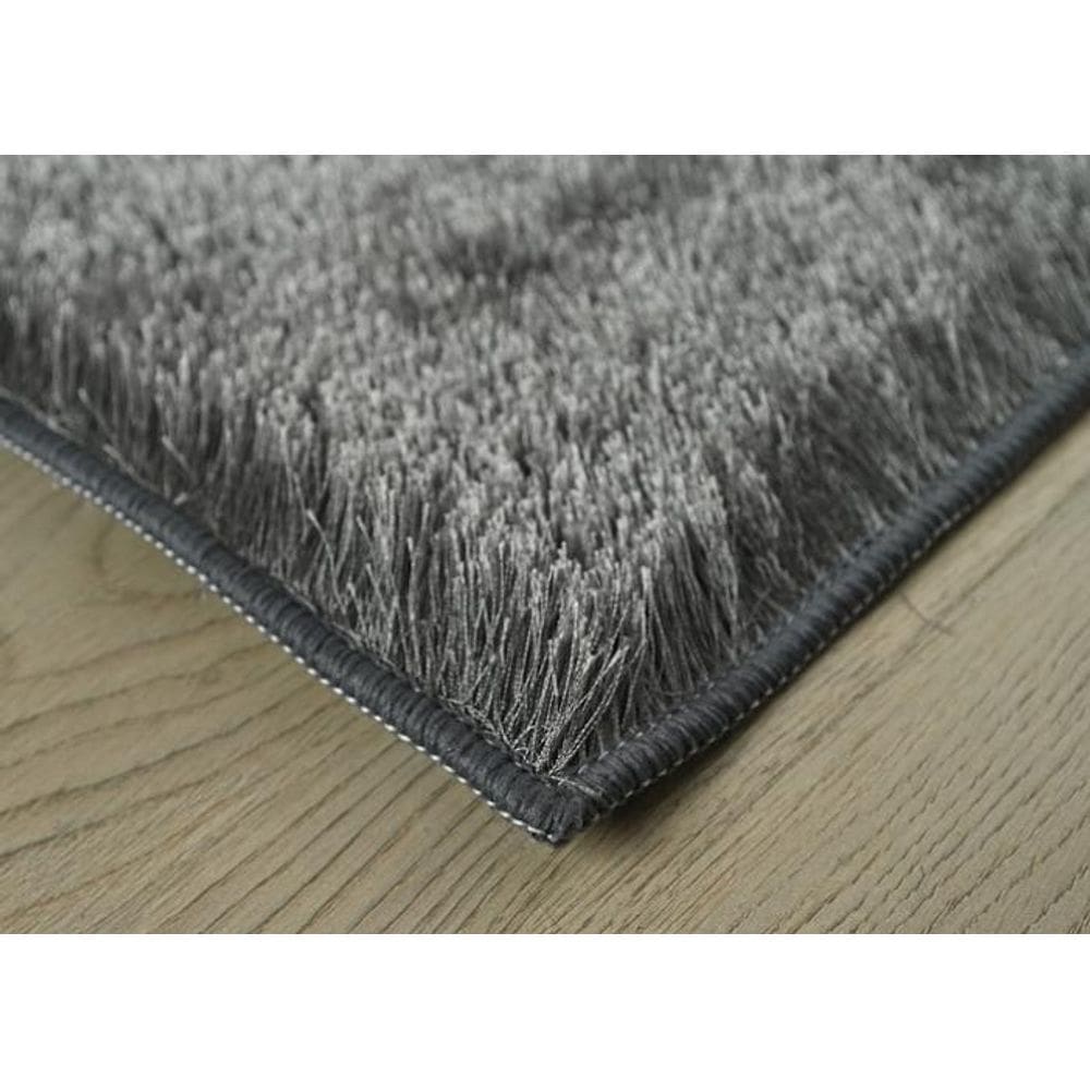 Tapete Passadeira Antiderrapante Esplendor 50X180Cm Grafite