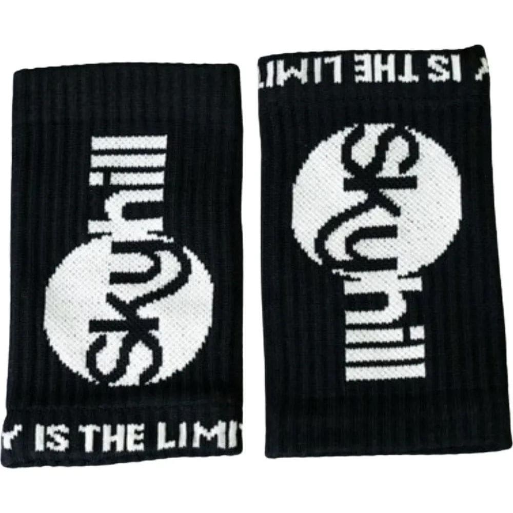 2X Munhequeira Skyhill Canelada Esportiva Crossfit Suor Prem