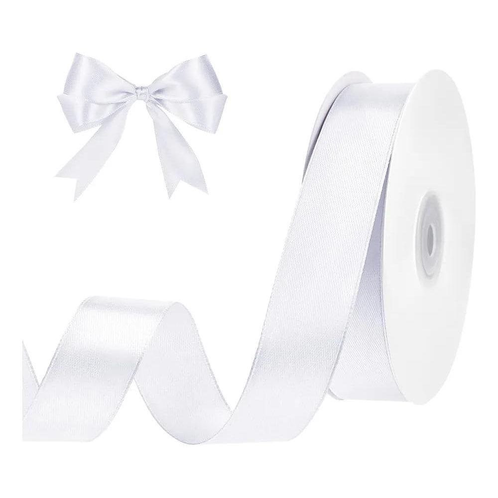 2X Fita De Cetim 50 Metros X 38Mm Decorativa De Cetim, Fitas