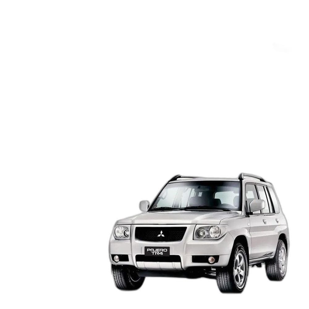 Rack Travessa Teto Pajero Tr4 Mitsubishi 2006 A 2009 Preta