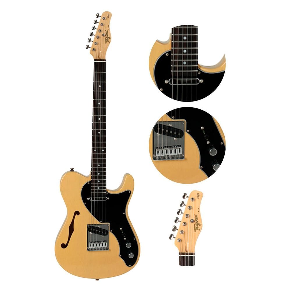 Guitarra Tagima Semi Acustica Telecaster T920 Df/Bk Bs