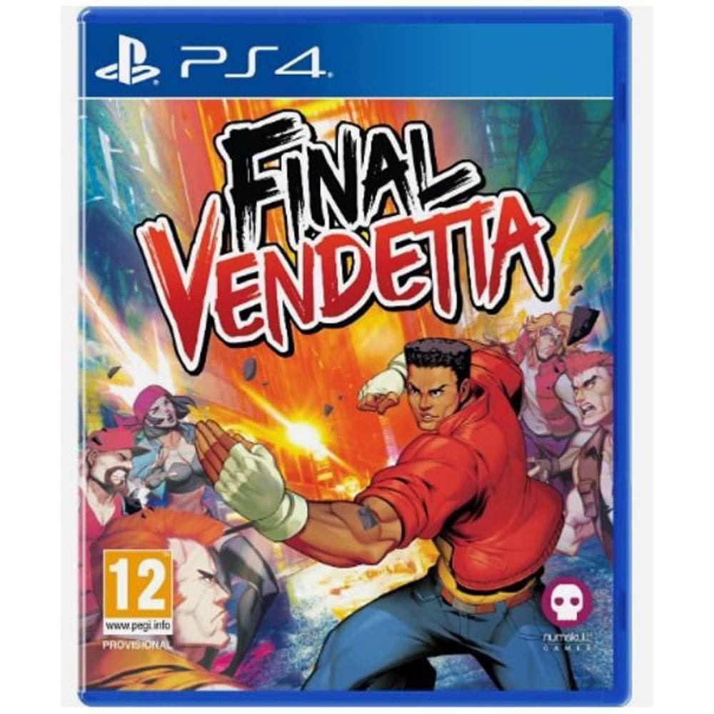 Final Vendetta PS4 - Beat `em Up - 1/2 Jogadores