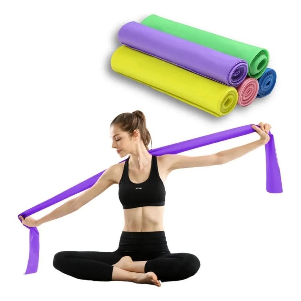 2X Faixa Elástica Prime Bike Thera Band - Kit De