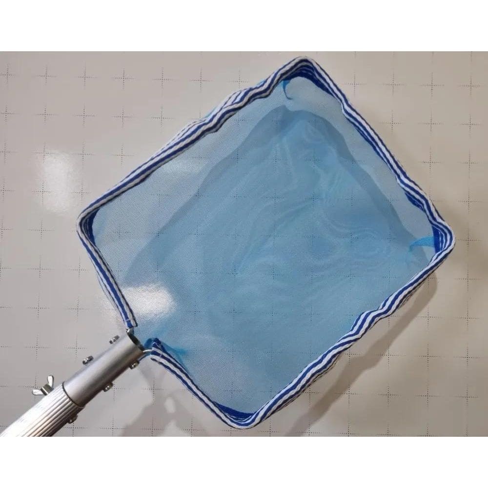 2X Peneira De Piscina Metálica Para Limpeza