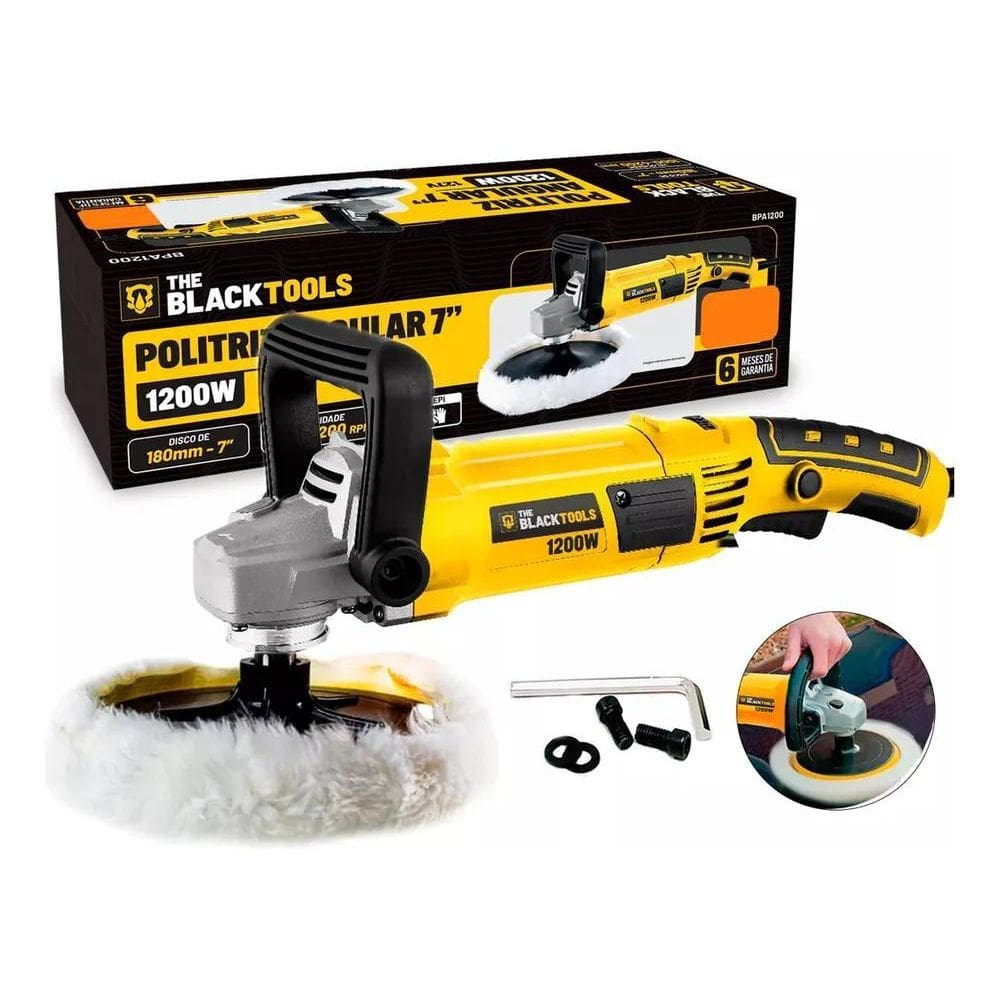 Politriz Lixadeira Automotiva Angular Profissional 7 1200W