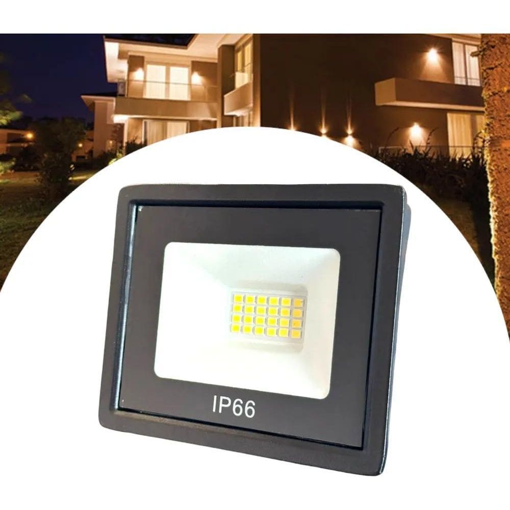 2X Refletor 50W Led Branco Frio