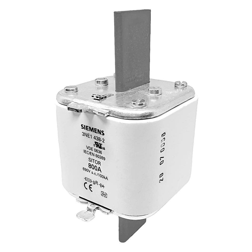 Fusivel Rapido Siemens 3Ne1 438-2 800A 690Vac