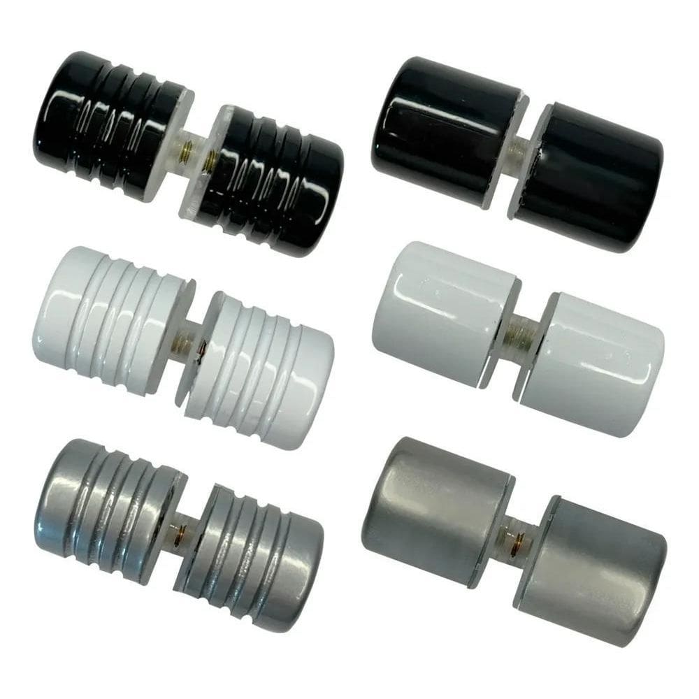 2X Puxador Para Box E Porta De Vidro Blindex 1629 Banheiro