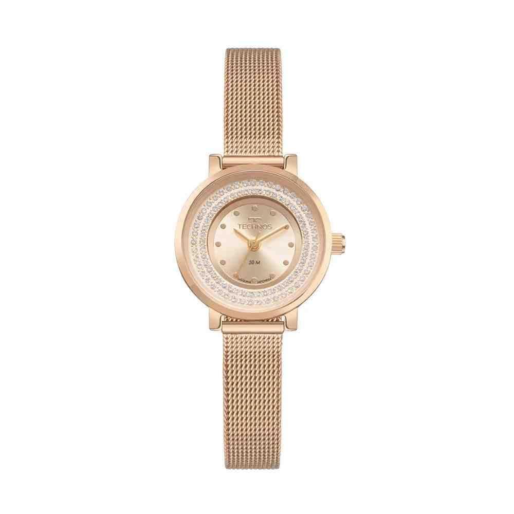 Relógio Technos Mini Rose Feminino 2035Nae/1J