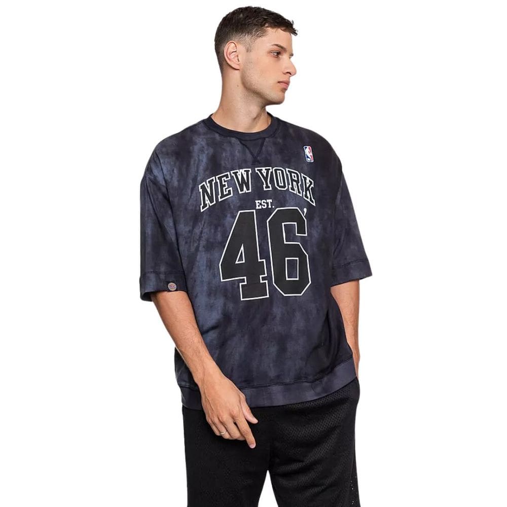 Camiseta Oversized NBA  Moletinho  New York autêntico