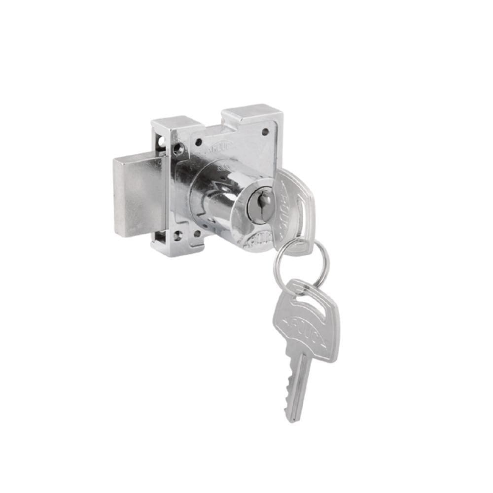 Fechadura Vidro Blindex Mini Bater 2193L Cilindro Redondo