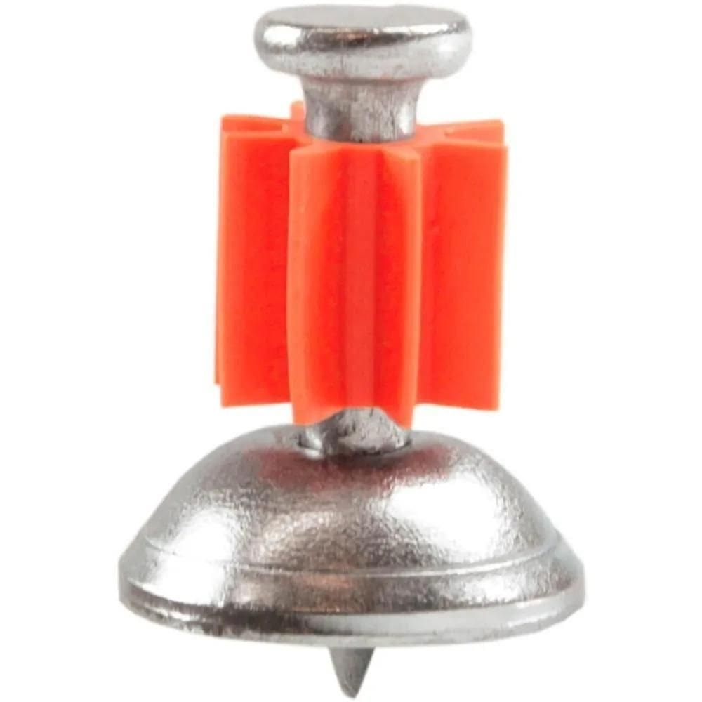 2X Pino Liso Ação Indireta 1/4X28 C/Arruela Conica 23Mm Ânco