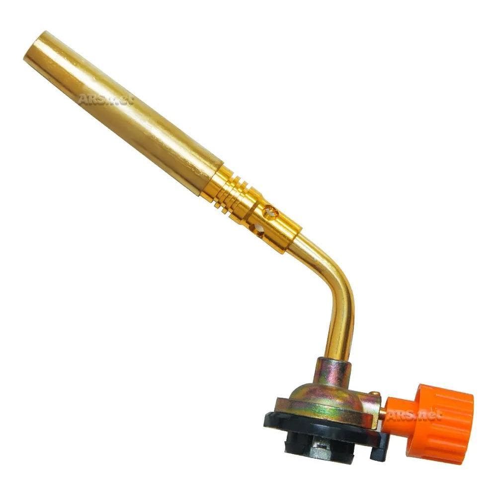 2X Bico Maçarico Portátil Fino Regulável Para Cartucho 150Mm