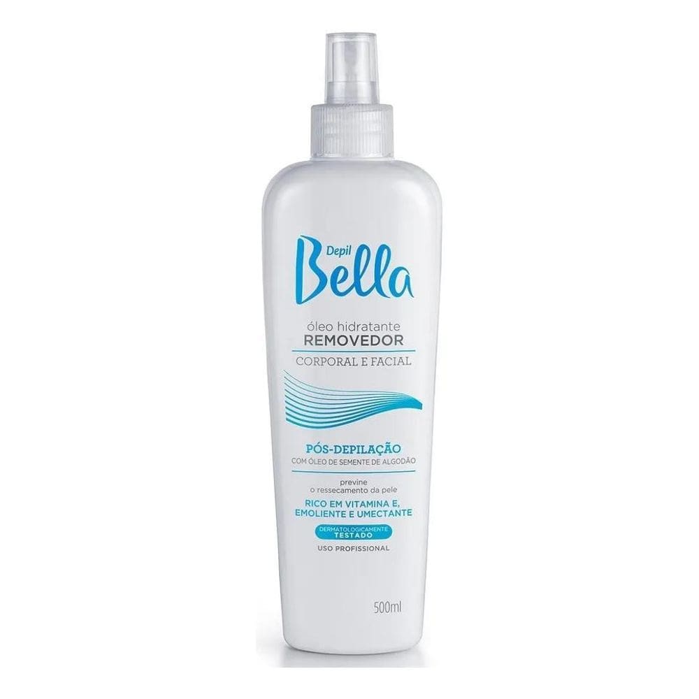 Óleo Hidratante Removedor Pós Depilação Depil Bella 500Ml