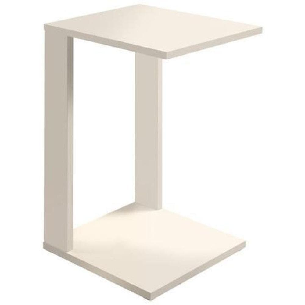Mesa Pequena Apoio Lateral Ao Sofá Criativo Off White