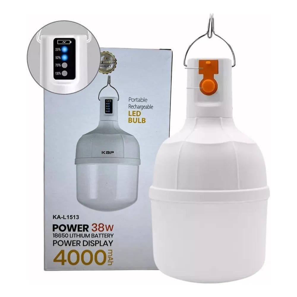 2X Lâmpada Lampião Luz Led Potente Usb Recarregavel Acampame
