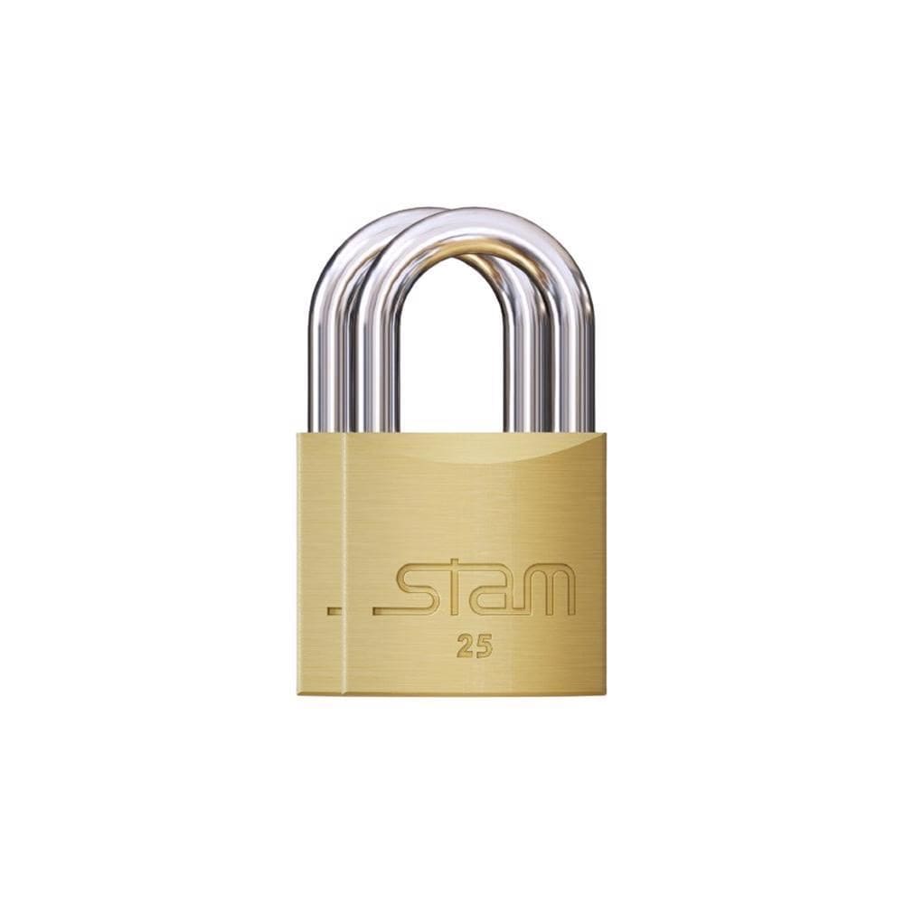 02 Cadeado Segredos Iguais Mestrado Mesma Chave 25Mm