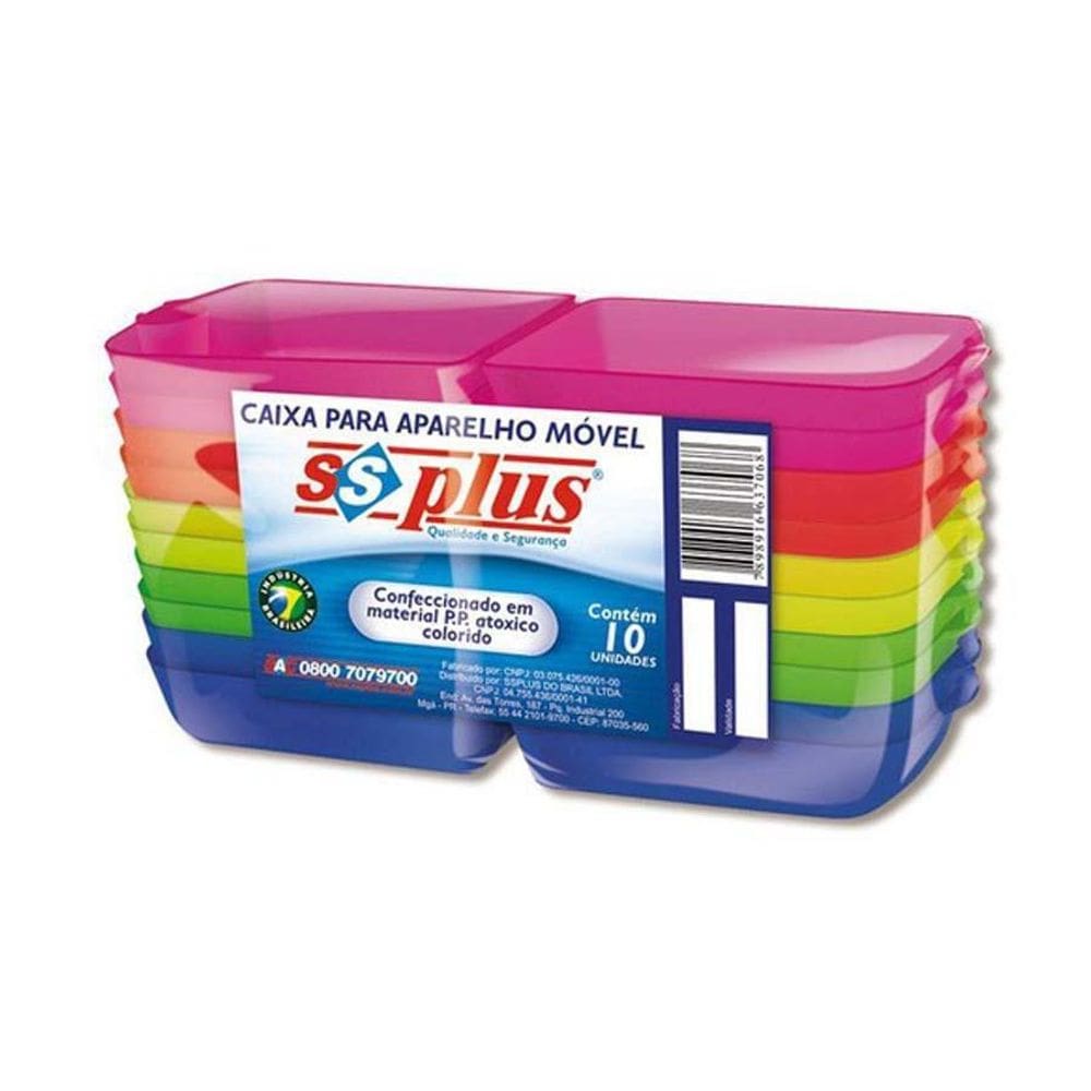 Caixa Para 10 Unidades - Ss Plus