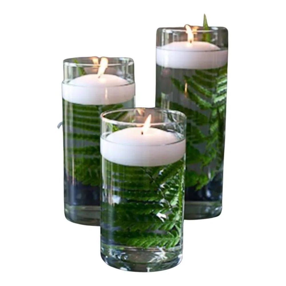 30 Velas Flutuantes De Mesa E Piscina Decoração Casamento
