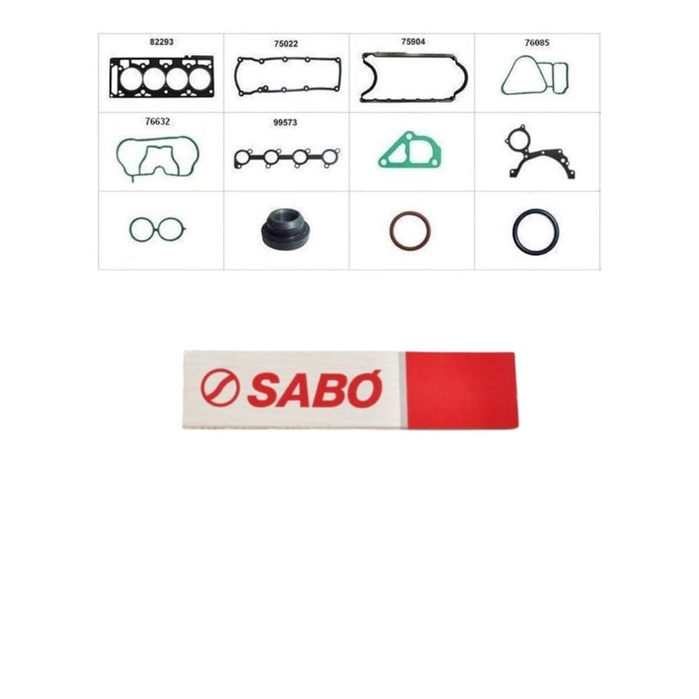 Jogo Junta Motor Courier Ecosport Escort Fiesta Focus Ka 1.6 Zetec 80378