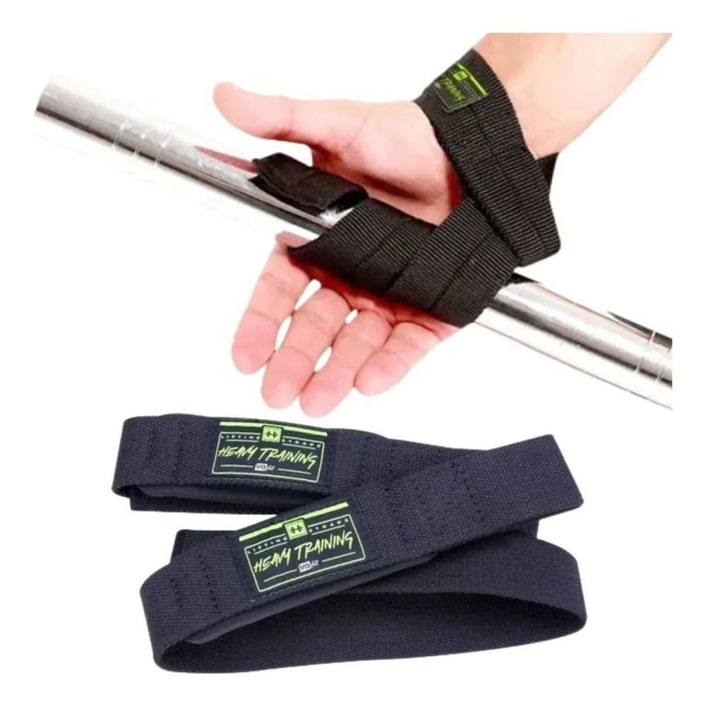 Strap Fita Tala Musculaçao 100% Algodão Lpo Lifting Academia