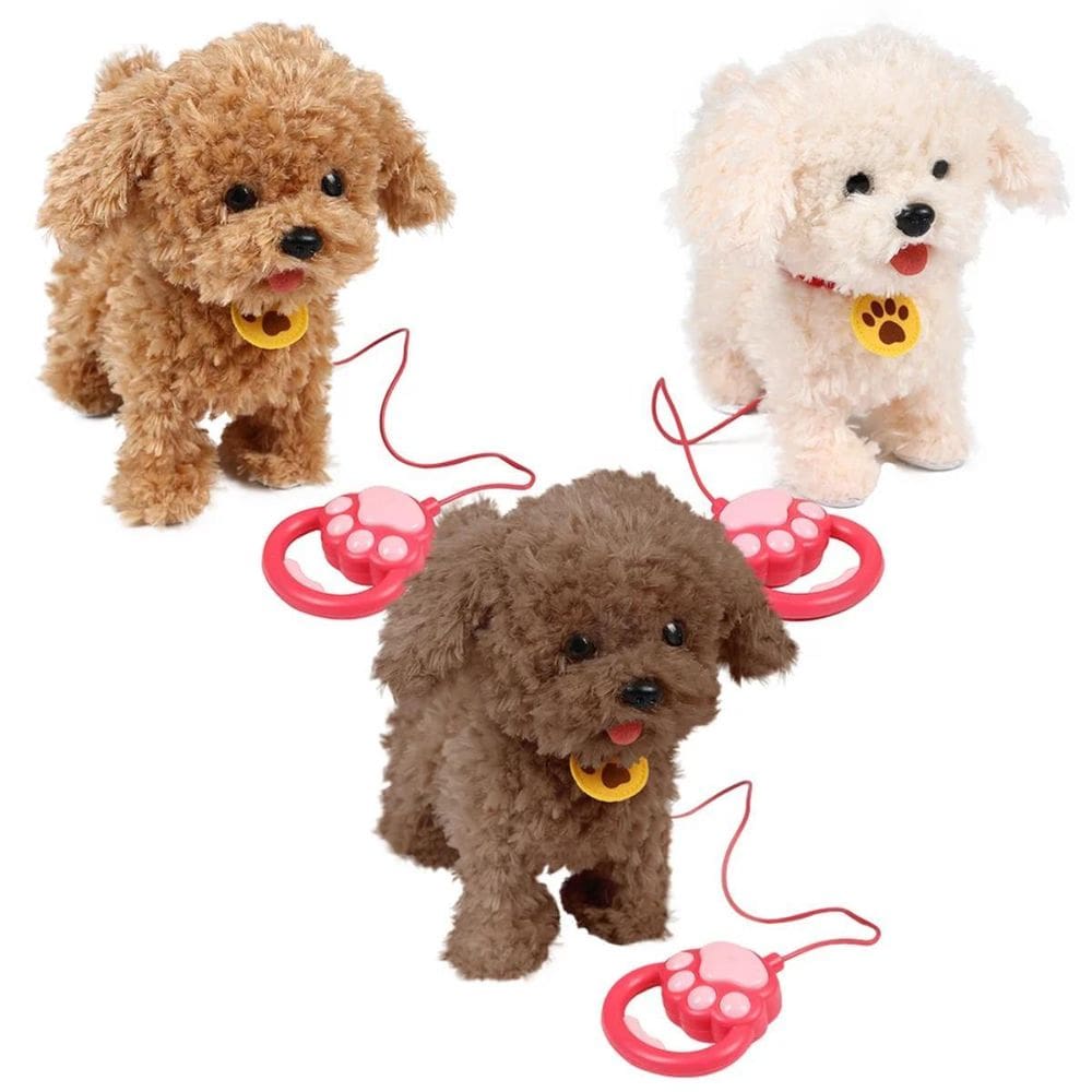 Pelúcia Com Mecanismo Pet Feliz Un