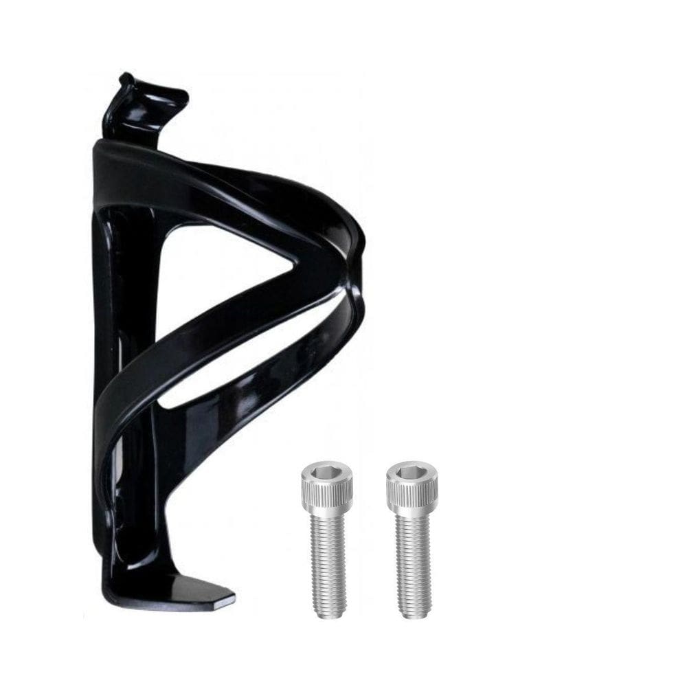 Suporte Caramanhola Nylon Preto Com Parafusos Inox