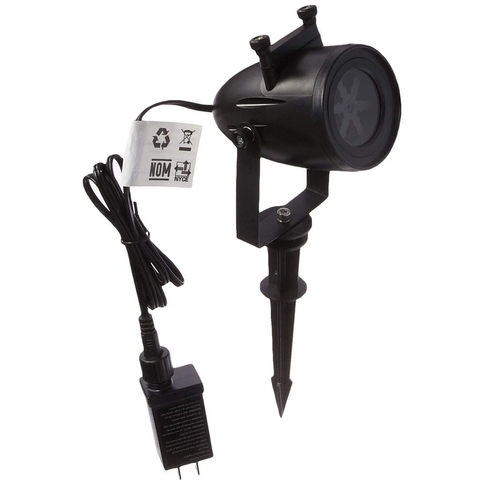 Projetor de luz LED QFX LL-4 Inc 24 Pattern, preto