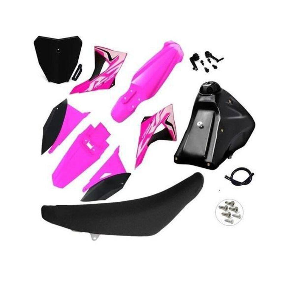 Kit Roupa Crf230 Adaptavel Bros Xr200 Tornado Xtz Biker 2019