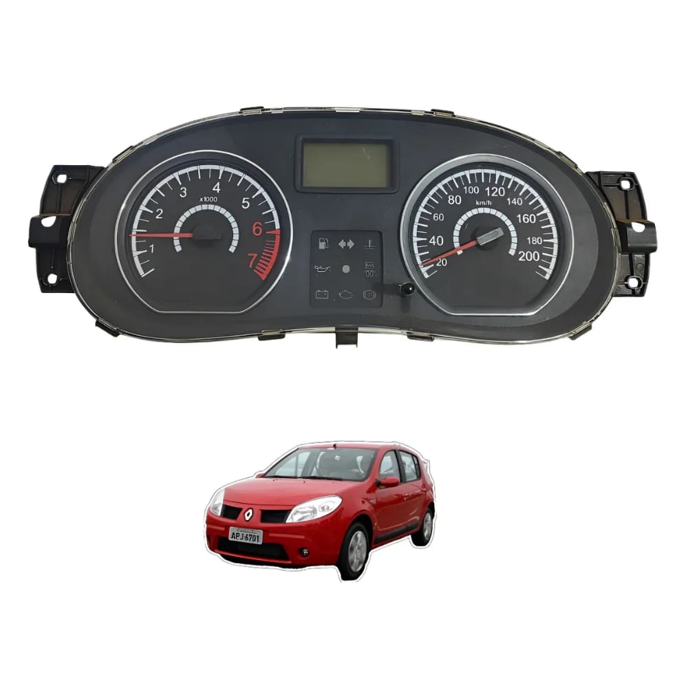 Painel Instrumentos Renault Sandero Logan 2007  248109666R