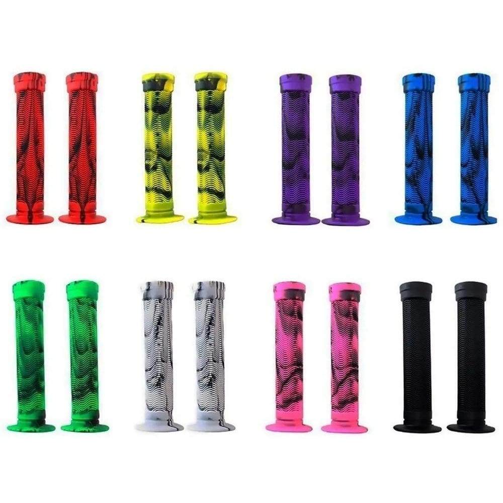 2X Manopla Punho Luva Gios Gi-075H Bmx Freeride Cores