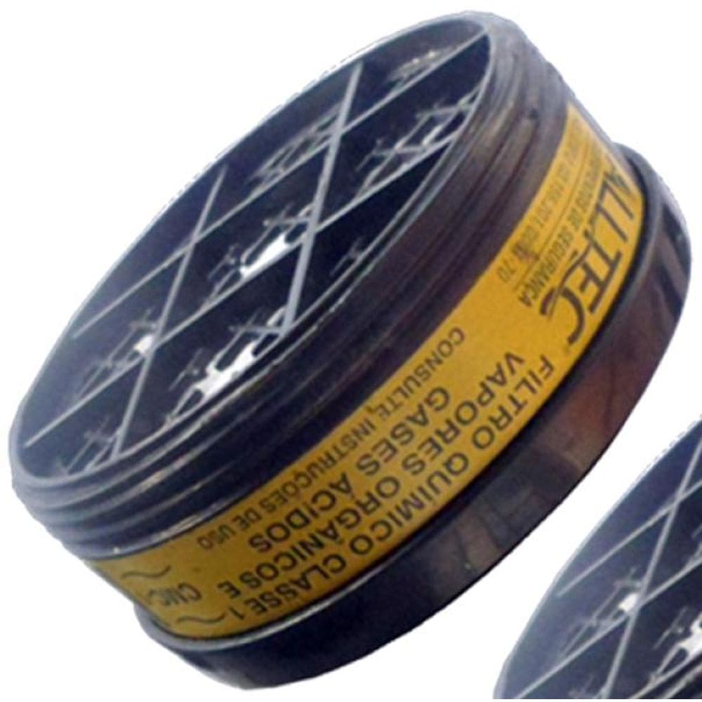 Kit Filtros Químico Vapor Orgânico e Gás Ácido Mastt Alltec