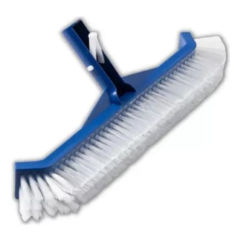2X Escova Curva Com Escovão Em Nylon Para Piscinas