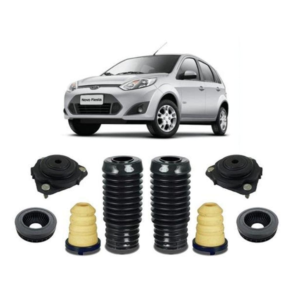 Kit Coxim Batente Dianteiro Fiesta 2009 2010 2011 2012 2013