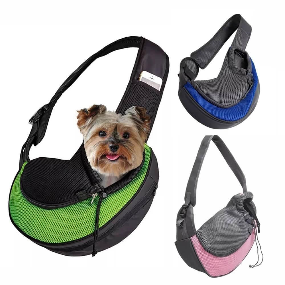 Bolsa Canguru Transporte Cachorro Gato Cão Pet Carregador