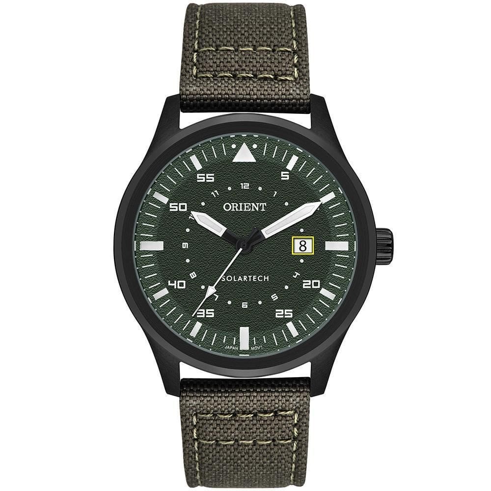 Relógio Orient Masculino Ref: Mpsn1005 E1Ex Solar Black