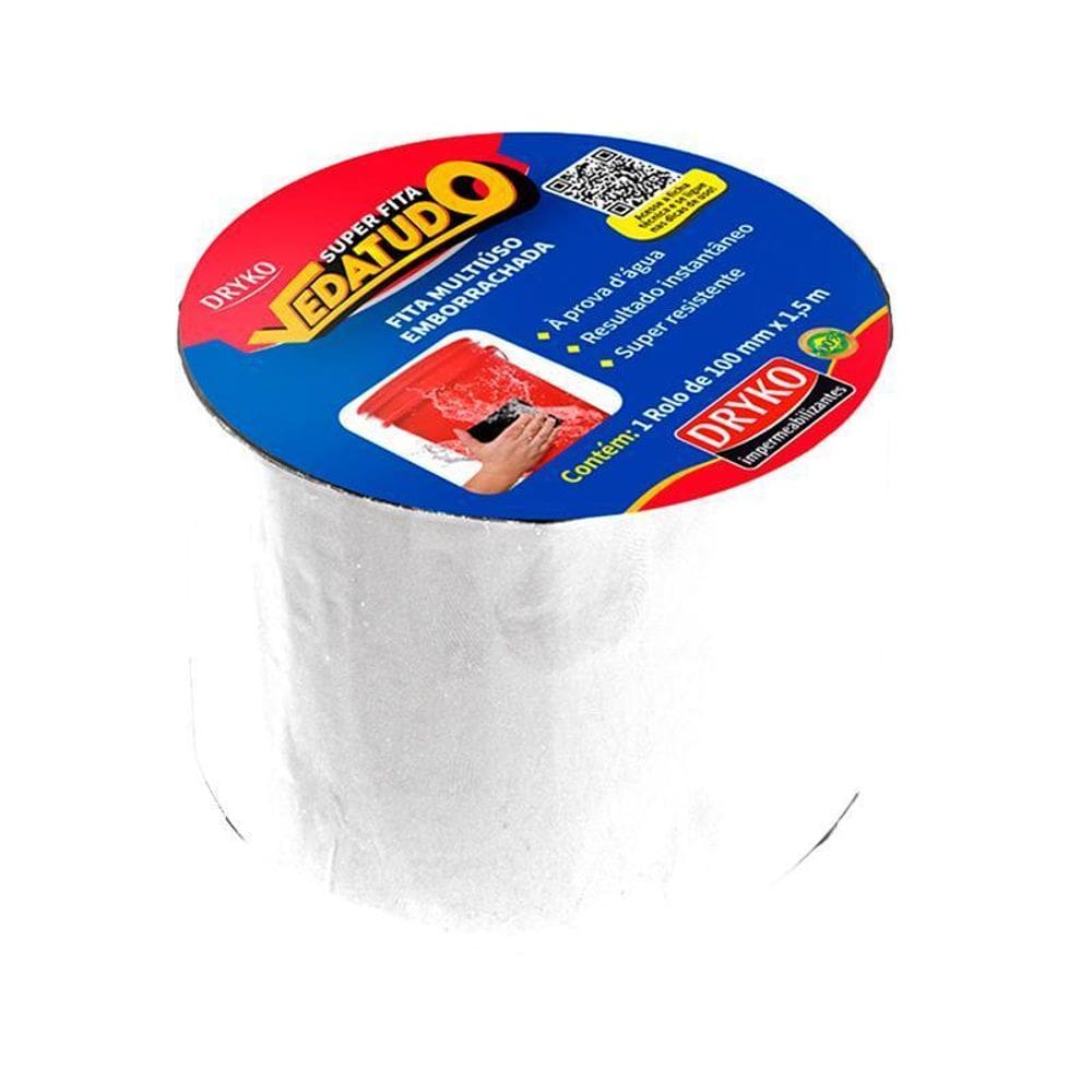 Fita Adesiva Reparo Subaquático Branco Dryko