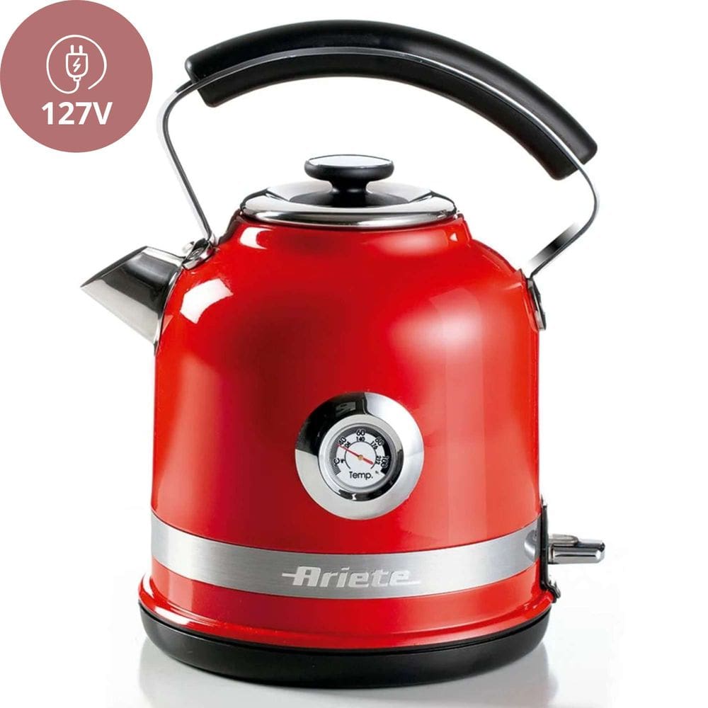 Chaleira Elétrica Moderna Vermelha 1,7L 127V - Ariete