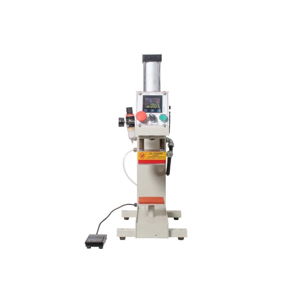 Prensa Industrial Térmica Pneumática 10x10CM 01 Bandeja SS-JK1010D-ZJ 220V - Sun Special