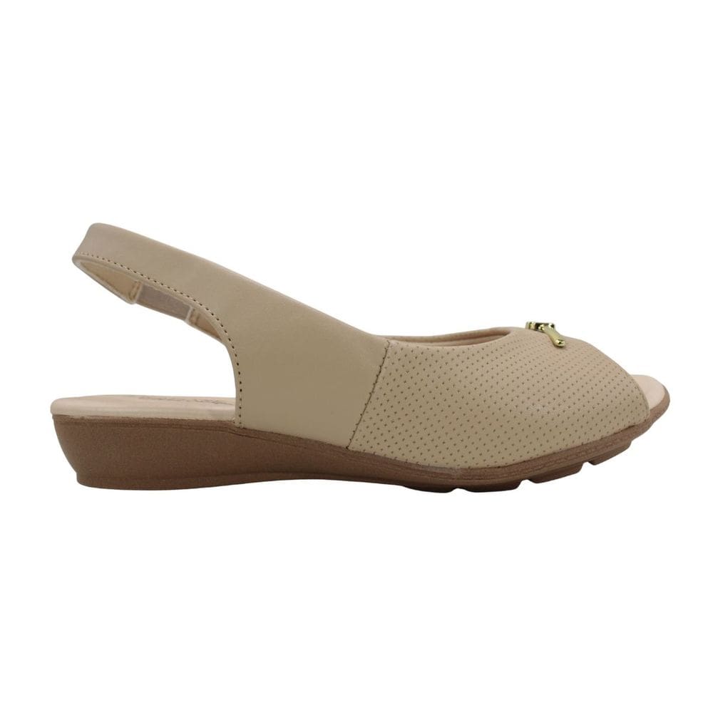 Sandália Feminina Modare Bege
