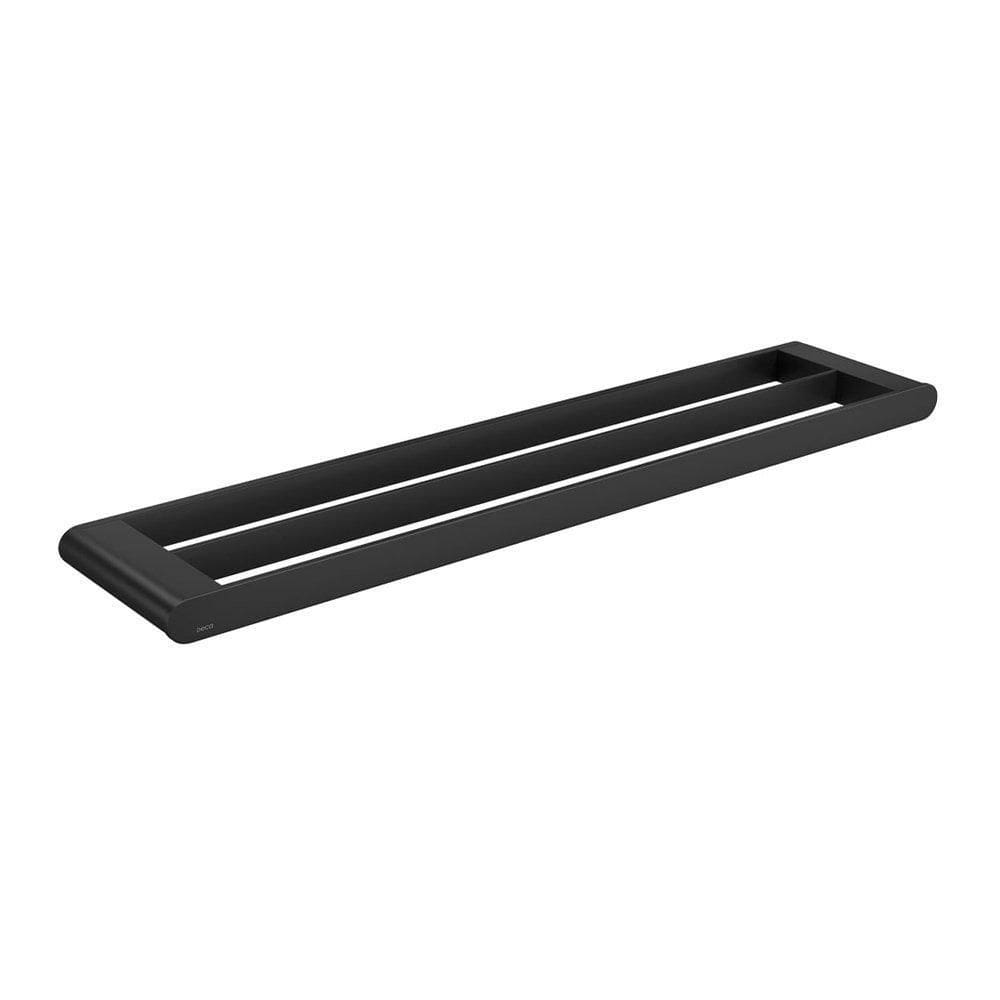 Toalheiro Barra Duplo 60Cm Deca Versa  Black
