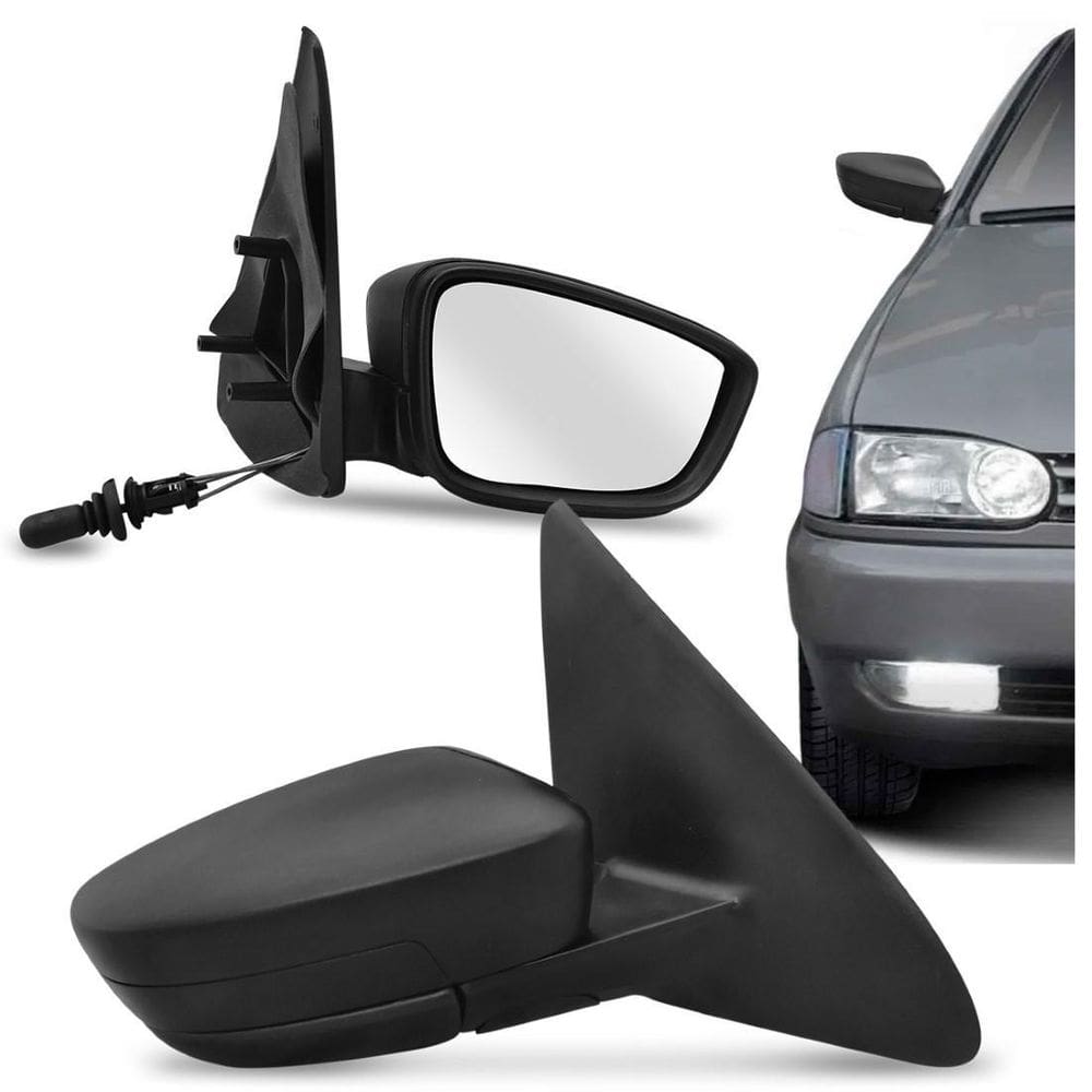 Retrovisor Gol 2Pts 1995 A 1999 Com Controle Adaptável G5