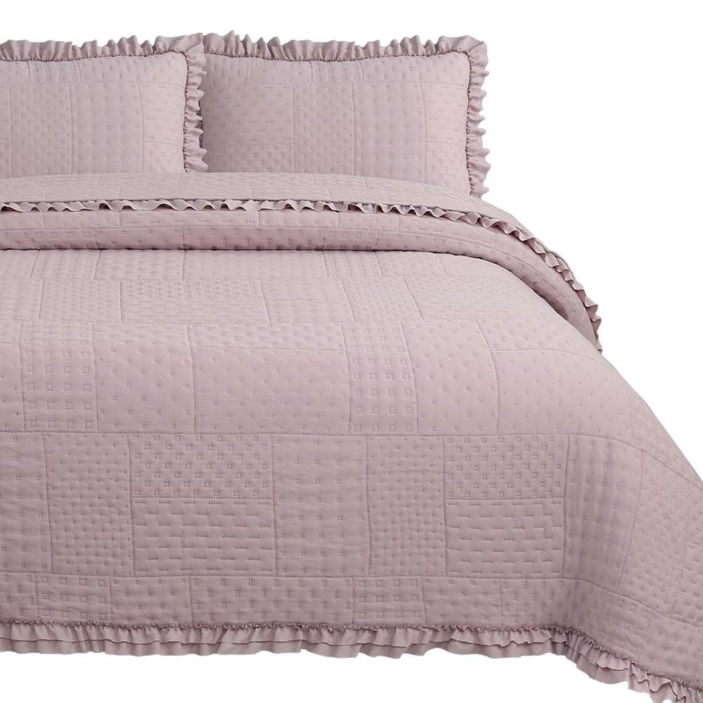 Cobre Leito Queen Size 100 Algodão Ellie 300 Fios Bordado