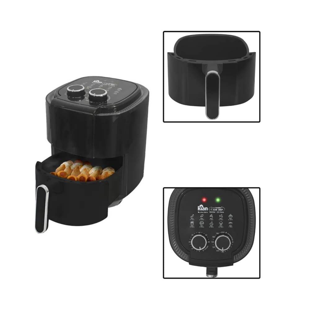 Fritadeira Air Fryer Kian AF-102  3.5L 1500W 127V