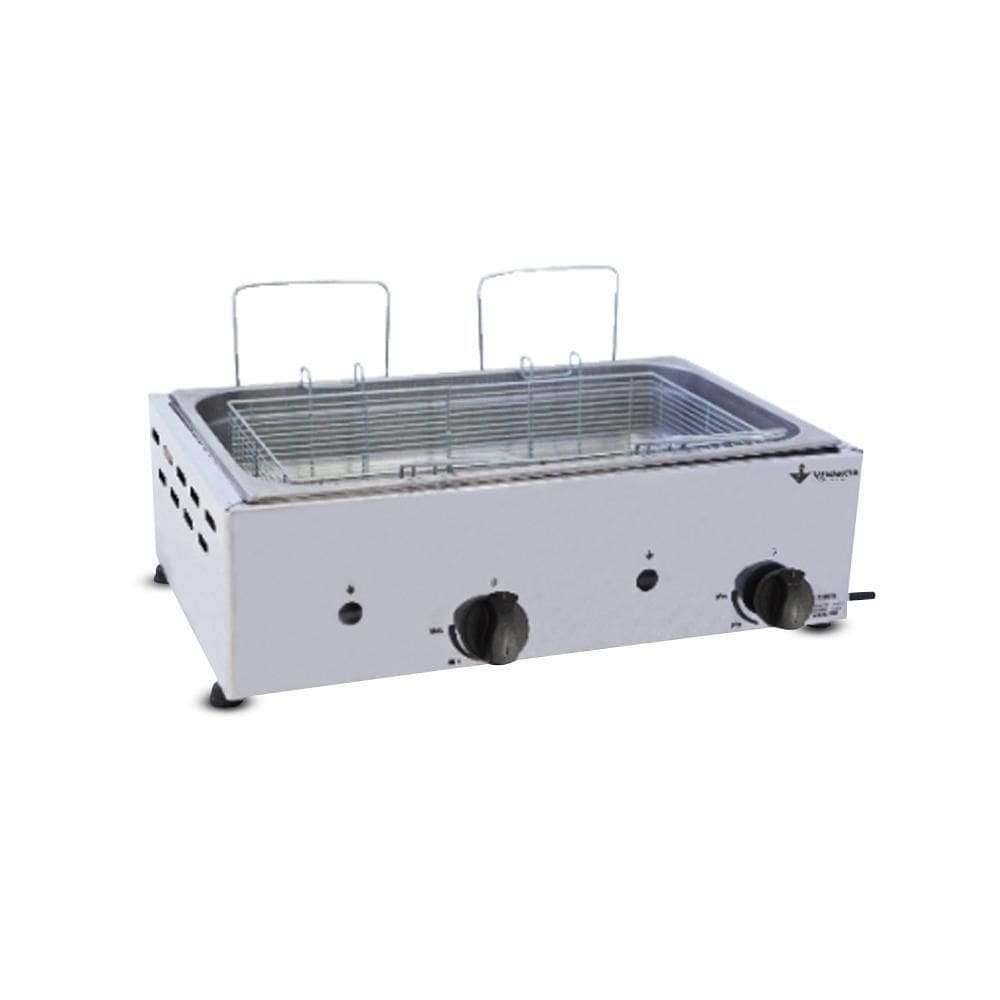 Fritadeira Tacho Sfg 111 Á Gás 1 Cuba 10L Óleo Venâncio